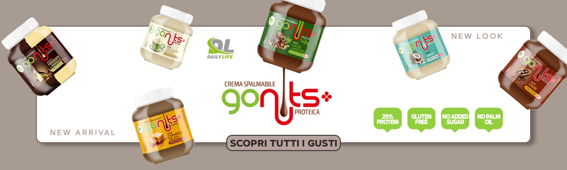 Nuove Creme GoNuts by DailyLife