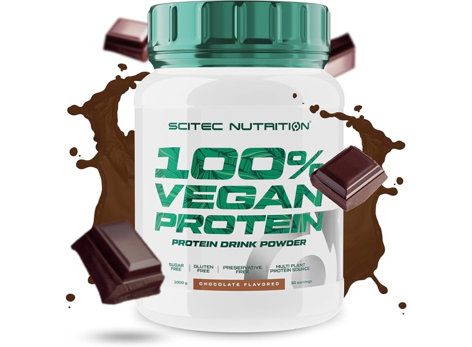 100% Vegan Protein 1kg Cioccolato 1 Heracles Nutrition - Acquista online