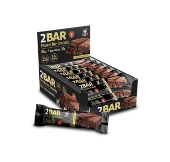 2bar Protein Bar Crunchy 60 G Doppio Cioccolato 1 Heracles Nutrition - Acquista online