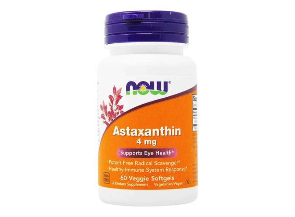 Astaxanthin 4mg  60 Softgels 1 Heracles Nutrition - Acquista online