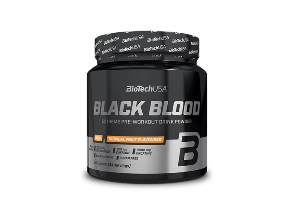 Black Blood Nox+ 330g Tropical Fruit 1 Heracles Nutrition - Acquista online