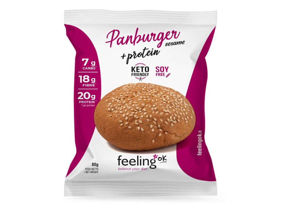 Burger  Bun + Protein 80g 1 Heracles Nutrition - Acquista online