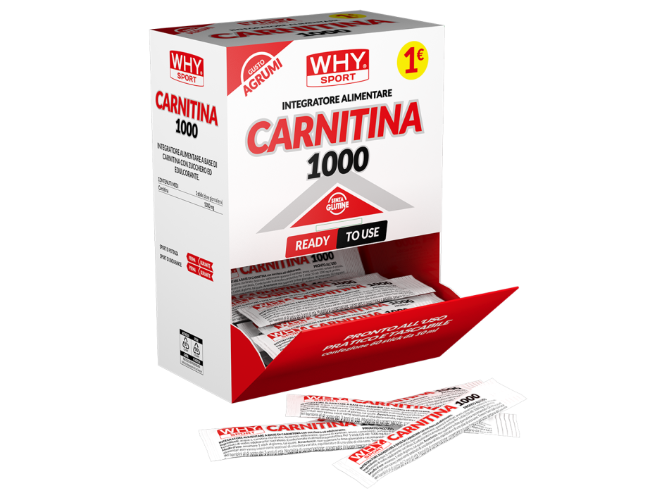 Carnitina 1000 Stick 10ml 1 Heracles Nutrition - Acquista online