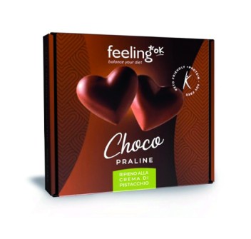 Choco Praline con Cuore di Pistacchio Box 9x10g 1 Heracles Nutrition - Acquista online