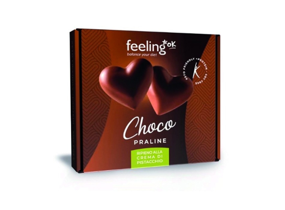 Choco Praline con Cuore di Pistacchio Box 9x10g 1 Heracles Nutrition - Acquista online