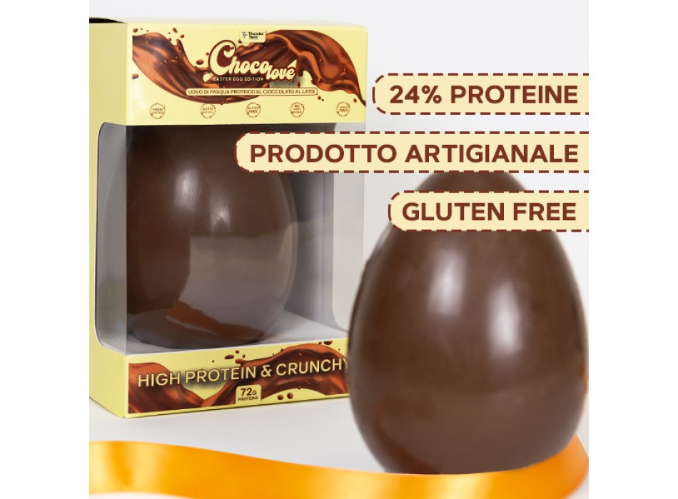 Chocolove Easter Egg Crunchy 300g 6 Heracles Nutrition - Acquista online