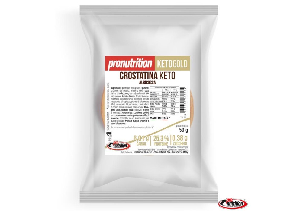 Crostatina Keto Albicocca 50g 1 Heracles Nutrition - Acquista online