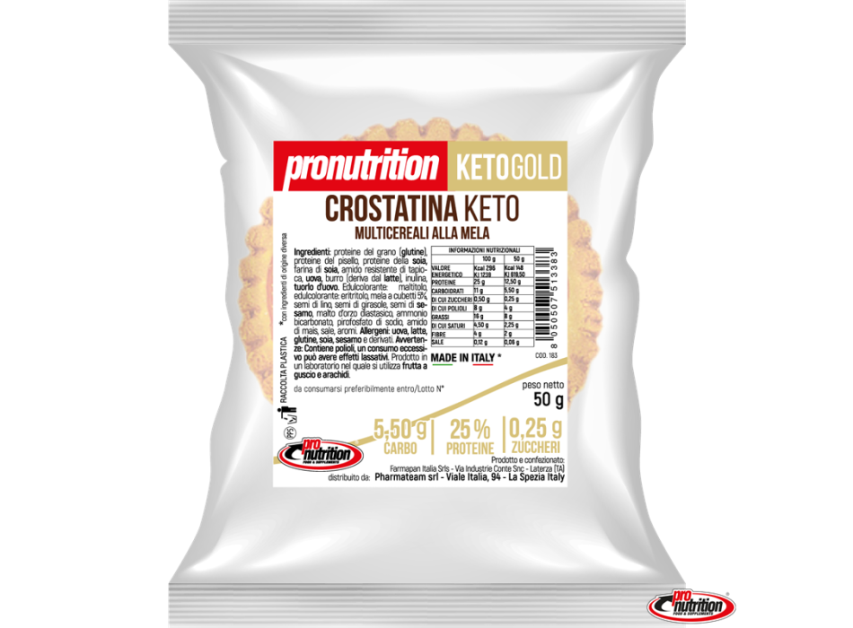 Crostatina Keto Mela 50g 1 Heracles Nutrition - Acquista online