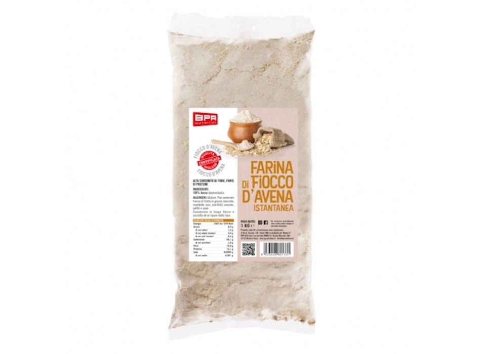 Farina D'avena Istantanea Bpr Nutrition - 1kg Neutra 1 Heracles Nutrition - Acquista online