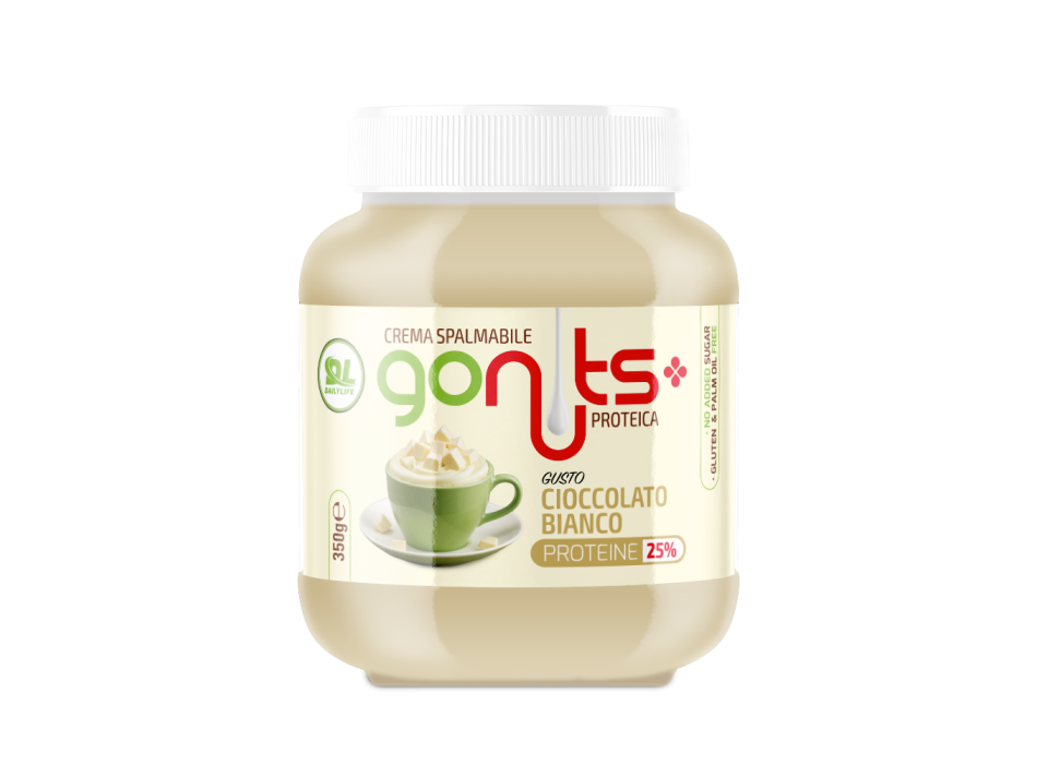 Gonuts Cioccolato Bianco 350g 1 Heracles Nutrition - Acquista online