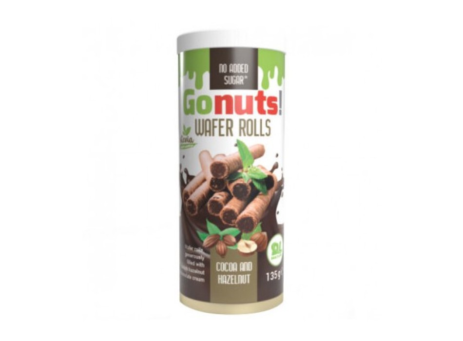 Gonuts! Wafer Rolls 135 Gr 1 Heracles Nutrition - Acquista online