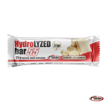 Hydrolyzed Bar 55g Bianco Crunchy 1 Heracles Nutrition - Acquista online