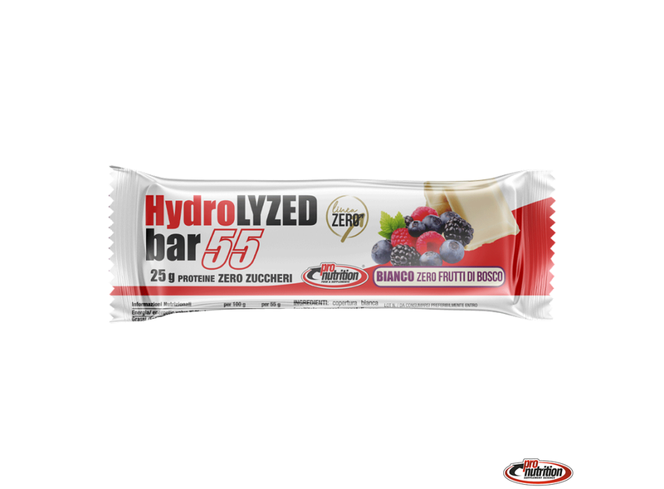 Hydrolyzed Bar 55g Cioccolato Bianco e Frutti di Bosco 1 Heracles Nutrition - Acquista online