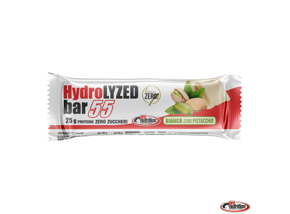 Hydrolyzed Bar 55g Cioccolato Bianco e Pistacchio 1 Heracles Nutrition - Acquista online