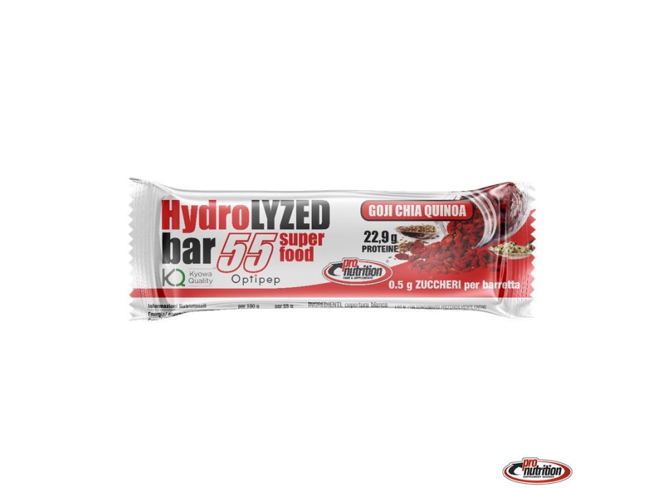 Hydrolyzed Bar 55g Cioccolato Bianco Goji Chie e Quinoa 1 Heracles Nutrition - Acquista online