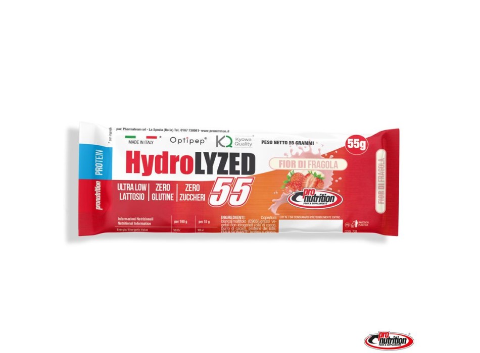 Hydrolyzed Bar 55g Fior di Fragola 1 Heracles Nutrition - Acquista online