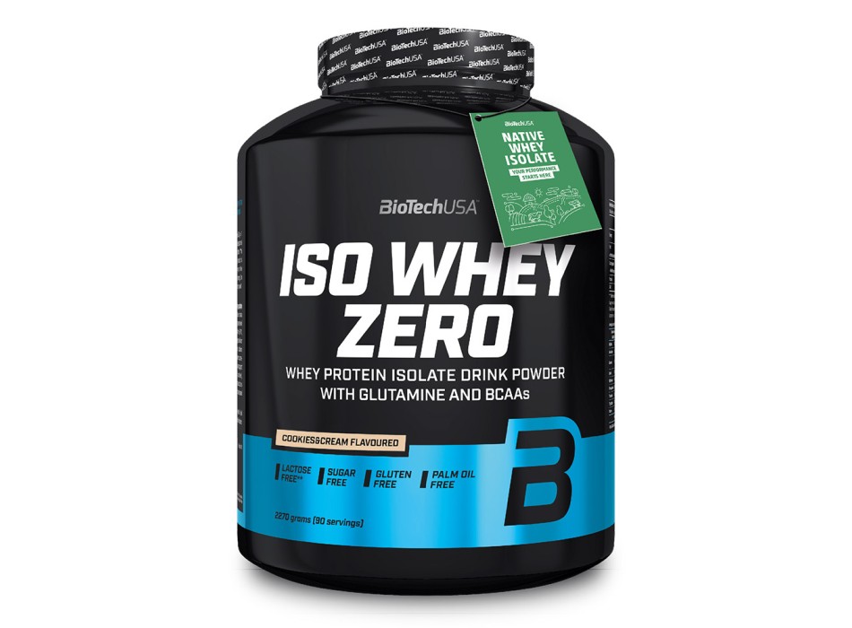 Iso Whey Zero Lactose Free 2270g Cookies & Cream 1 Heracles Nutrition - Acquista online