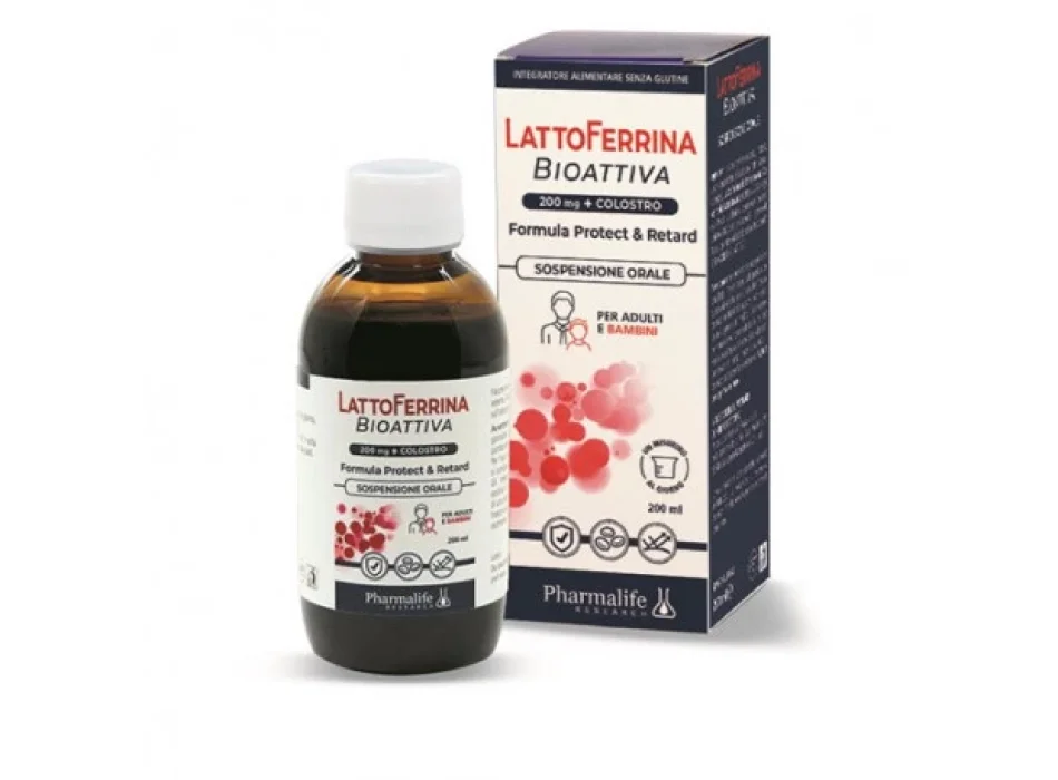 Lattoferrina Bioattiva 200ml + Colostro 1 Heracles Nutrition - Acquista online