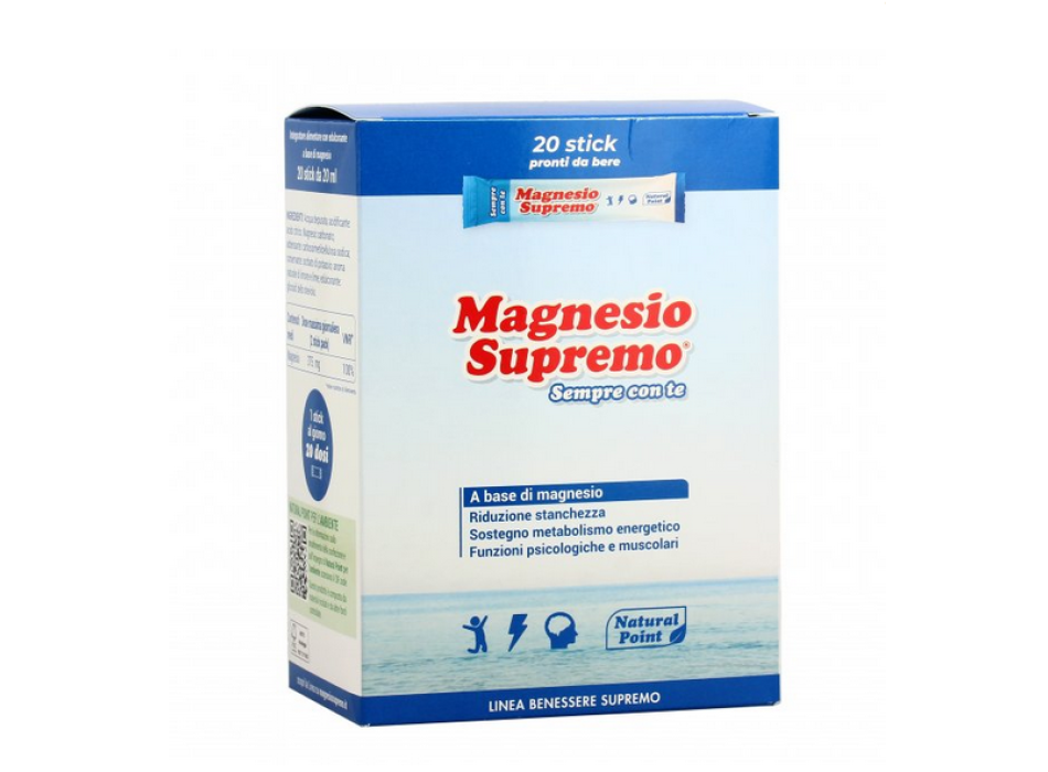 Magnesio Supremo Sempre Con Te 20 Stick 1 Heracles Nutrition - Acquista online