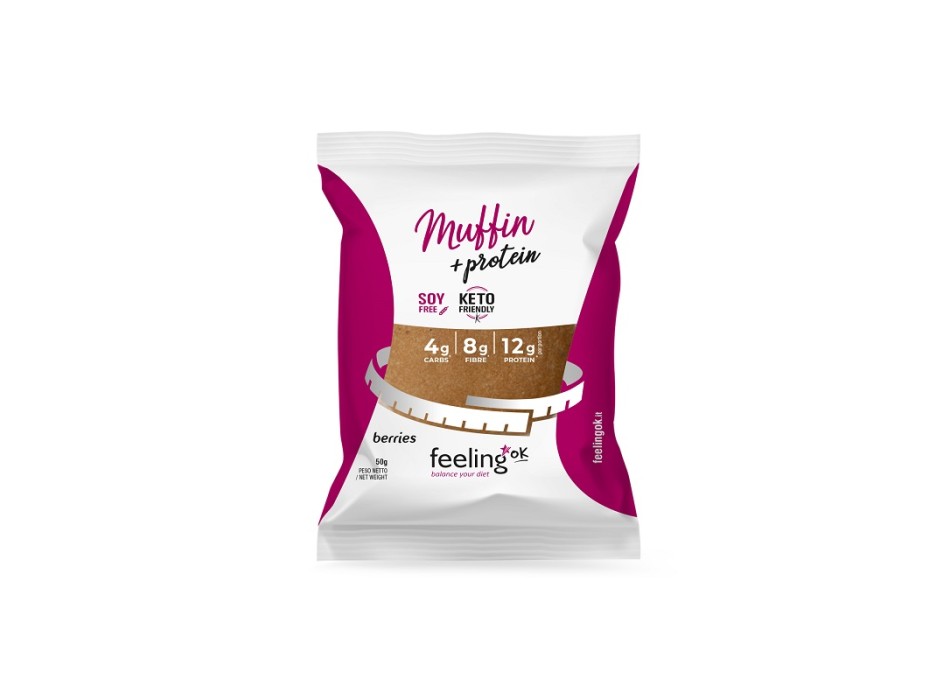 Muffin Keto Ai Frutti Di Bosco 50g 1 Heracles Nutrition - Acquista online