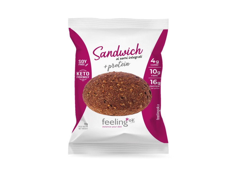 Sandwich ai Semi Integrali 50g 1 Heracles Nutrition - Acquista online