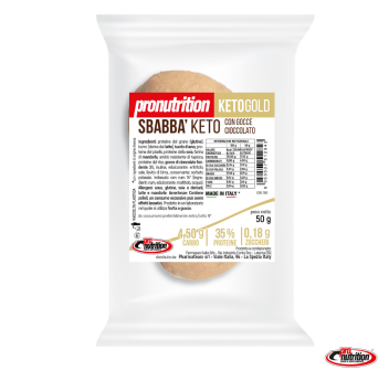 Sbabbà Keto con Gocce di Cioccolato 50g 1 Heracles Nutrition - Acquista online