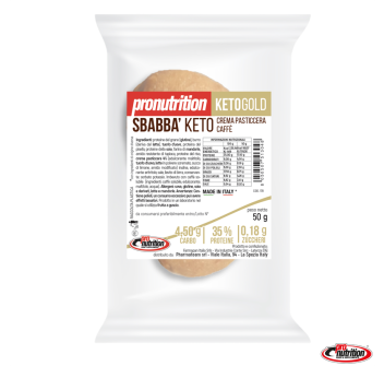 Sbabbà Keto Crema Pasticcera al Caffè 50g 1 Heracles Nutrition - Acquista online