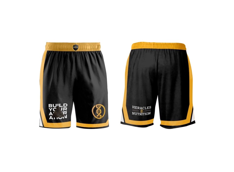 Short Official Heracles Nutrition™ Black/gold 1 Heracles Nutrition - Acquista online