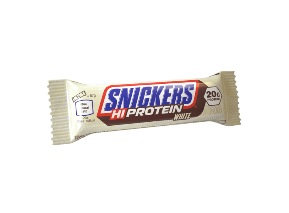 Snickers Hi Protein White 57g 1 Heracles Nutrition - Acquista online