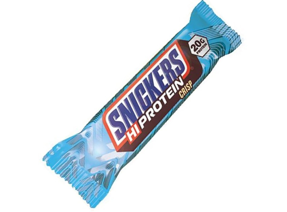 Snickers Hiprotein Crisp 55g 1 Heracles Nutrition - Acquista online