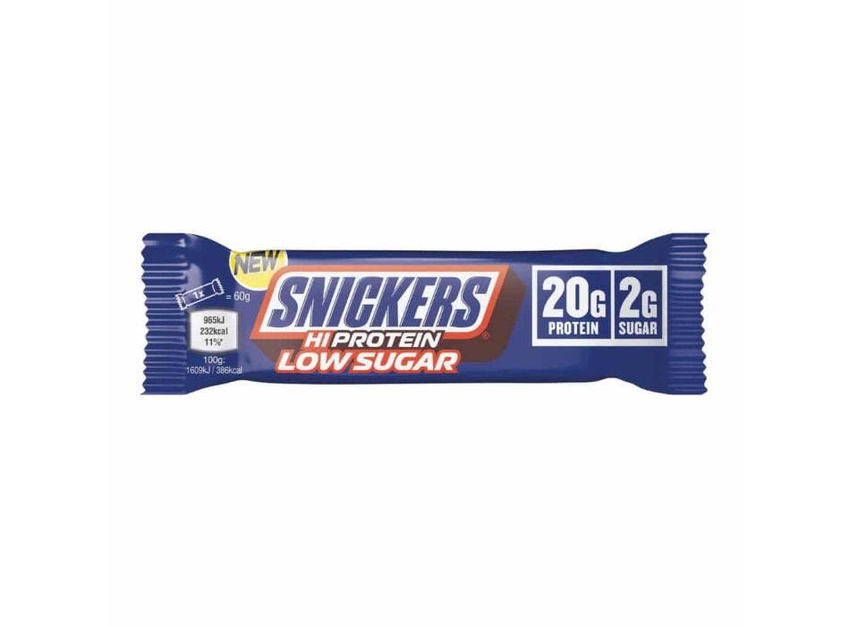 Snickers Original Low Sugar Hi Protein 57g 1 Heracles Nutrition - Acquista online