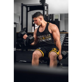 Tank Top Official Heracles Nutrition™ Black/gold 2 Heracles Nutrition - Acquista online