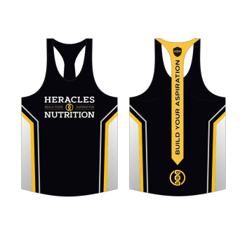 Tank Top Official Heracles Nutrition™ Black/gold 1 Heracles Nutrition - Acquista online