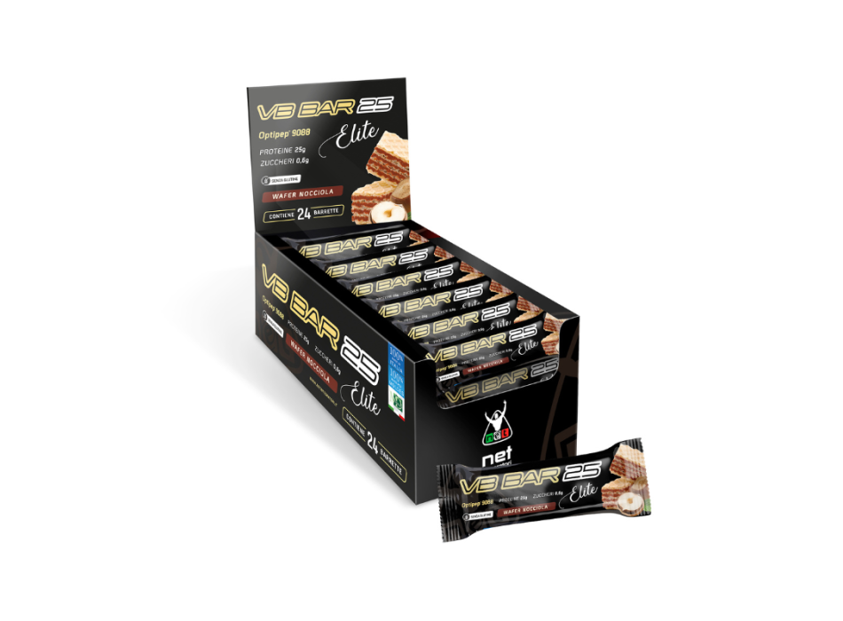 Vb Bar 25 9088 Elite 50g Wafer Nocciola 1 Heracles Nutrition - Acquista online