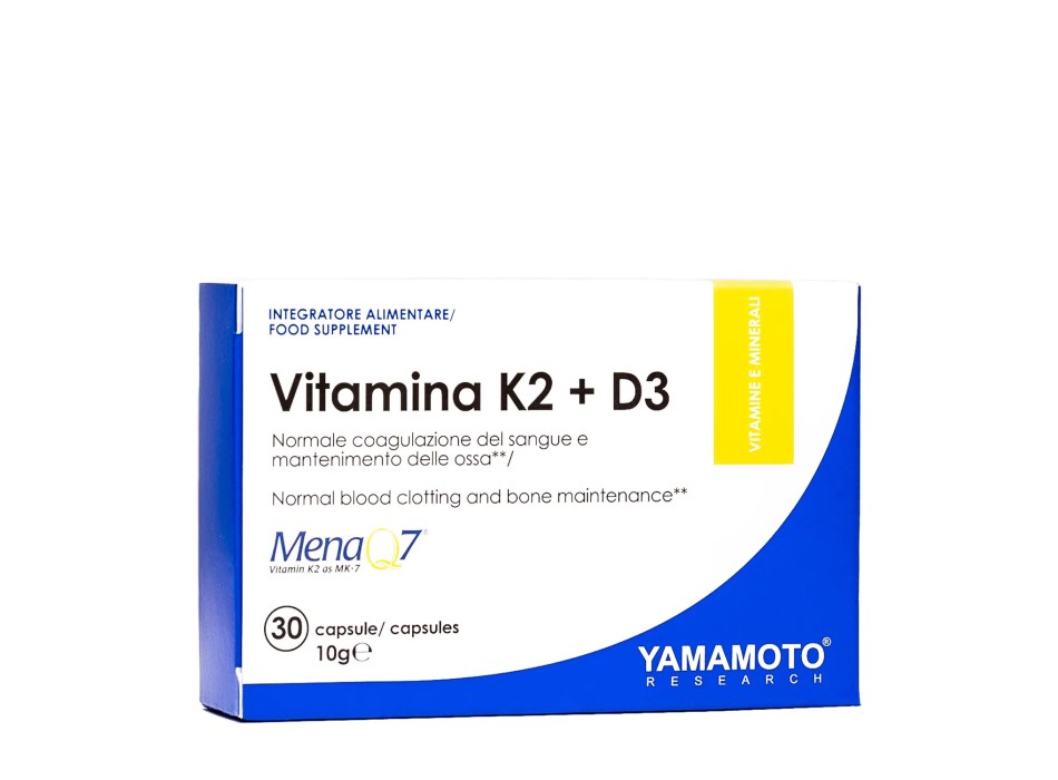 Vitamina K2 + D3 MenaQ7® 30cps 1 Heracles Nutrition - Acquista online