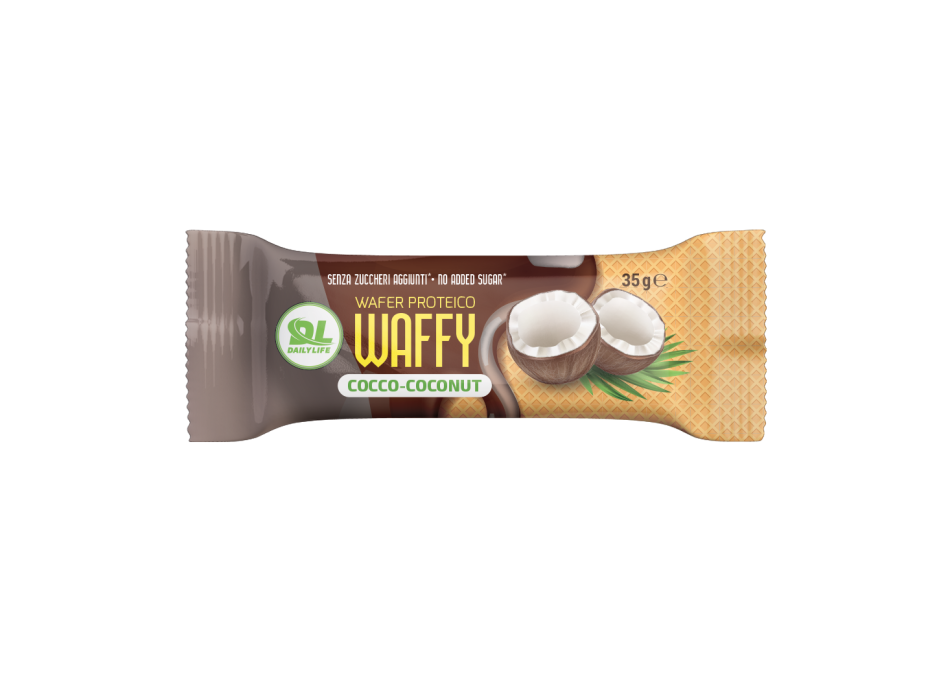 Waffy 35g Cocco 1 Heracles Nutrition - Acquista online